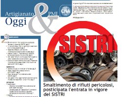 Featured image for “Pubblicato il numero di giugno 2011 di “Artigianato&PMI Oggi””
