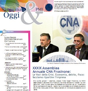 Featured image for “Pubblicato il numero di dicembre 2011 di “Artigianato&PMI Oggi””