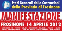 Featured image for “Stati Generali delle Costruzioni – Manifestazione 14 aprile Frosinone”